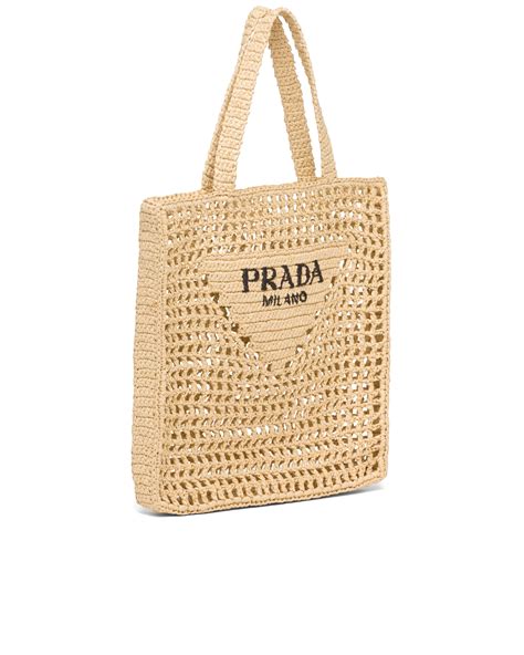 prada raffia straw bag|soft fun raffia tote bags.